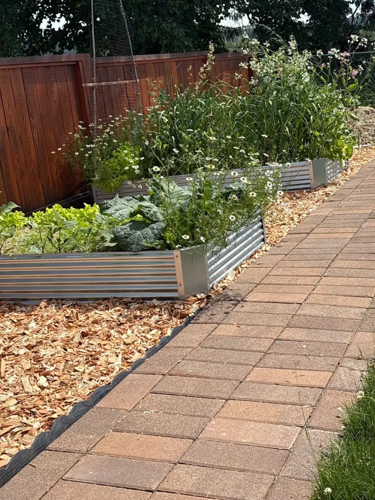 Western Red Cedar Chips — Finished on a project