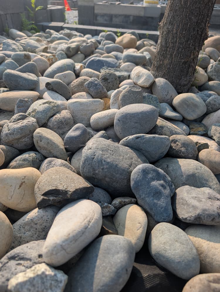 River Rock - 3"-6" — Finished on a project