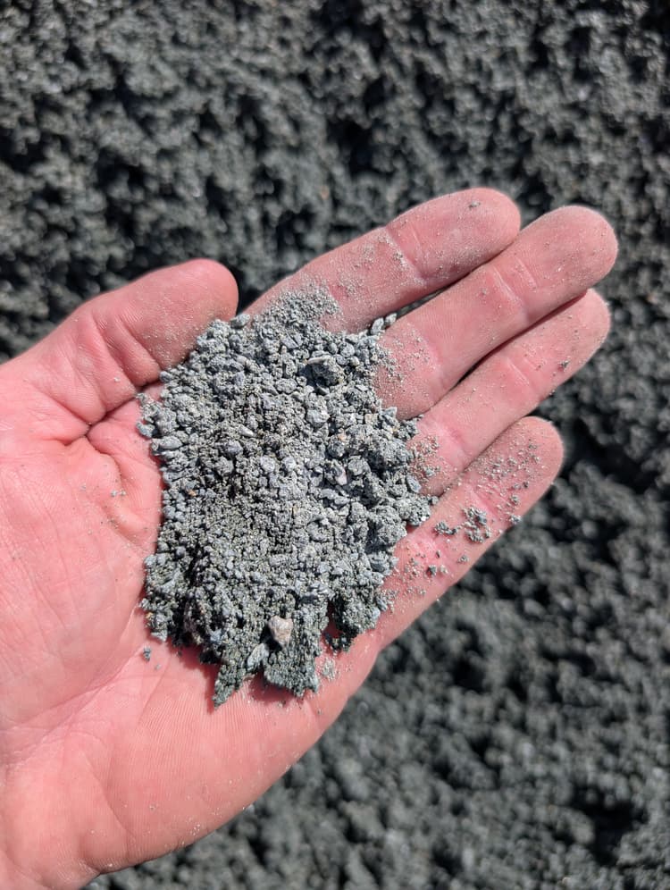 Shale Sand — Up close
