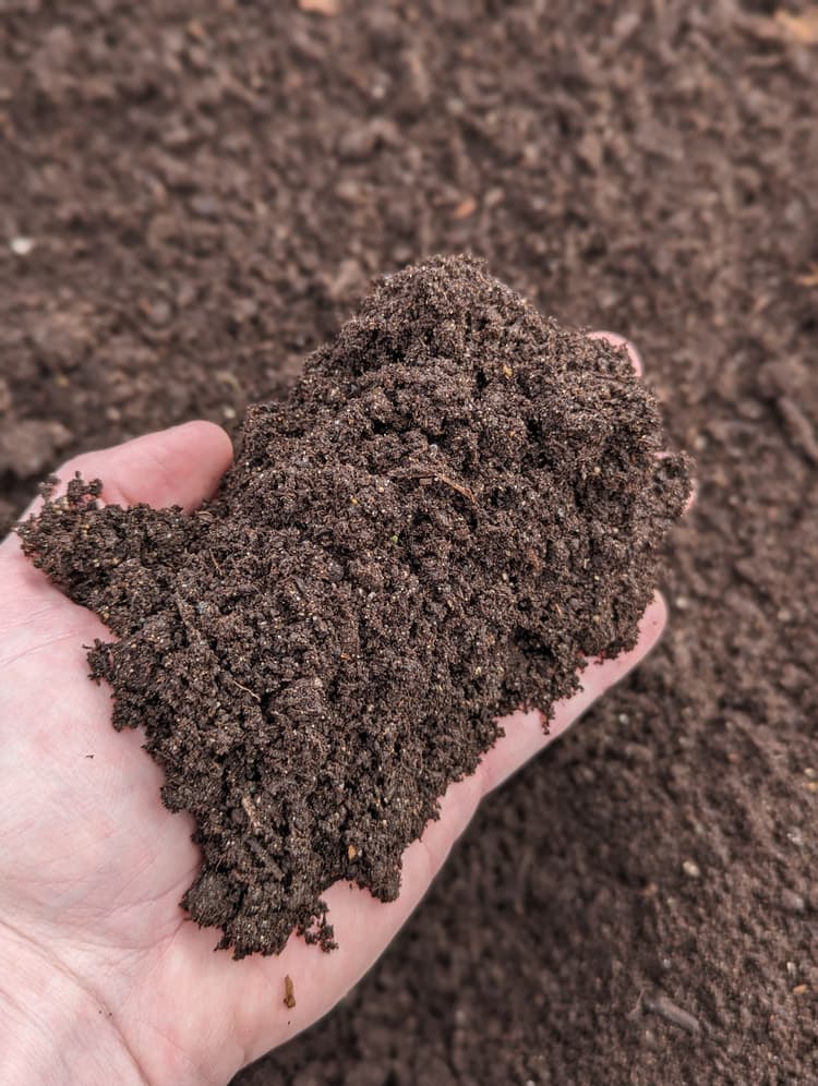 Garden Soil Mix — Up close