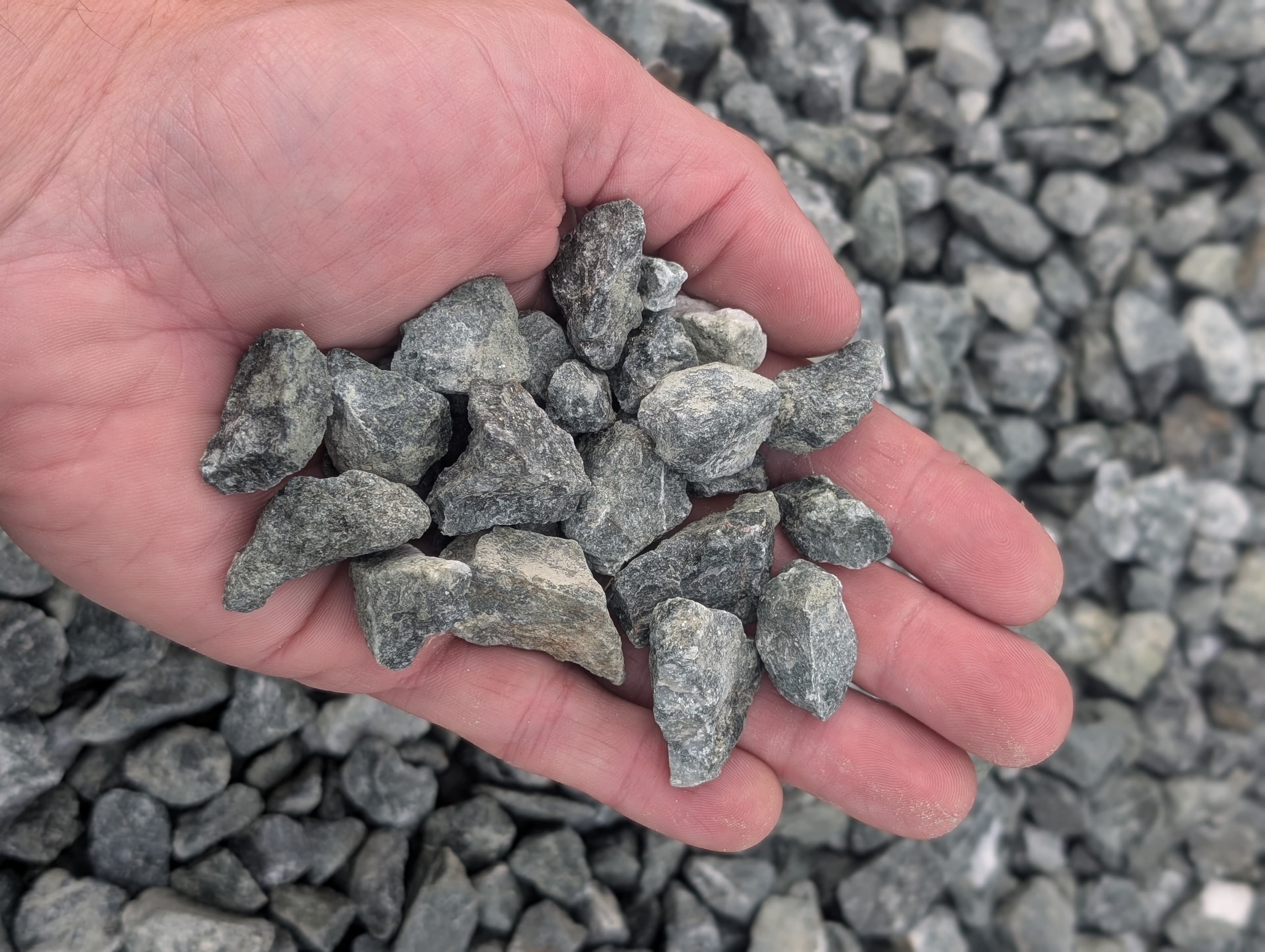 Blue Landscape Rock 3/4"